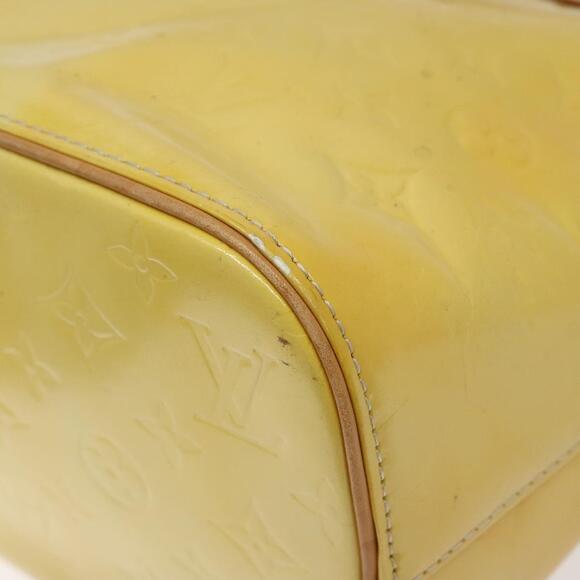 LOUIS VUITTON Monogram Vernis Houston Hand Bag Gris M91053 - Picture 9 of 16